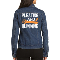 Plumber Gift Idea Plumber Tumblr Ladies Denim Jacket | Artistshot