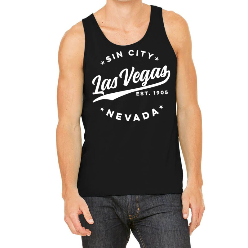 Sin City Las Vegas Nevada White Hippie Tank Top | Artistshot