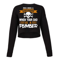 Plumber Gift Idea Plumber Hipster Cropped Sweater | Artistshot