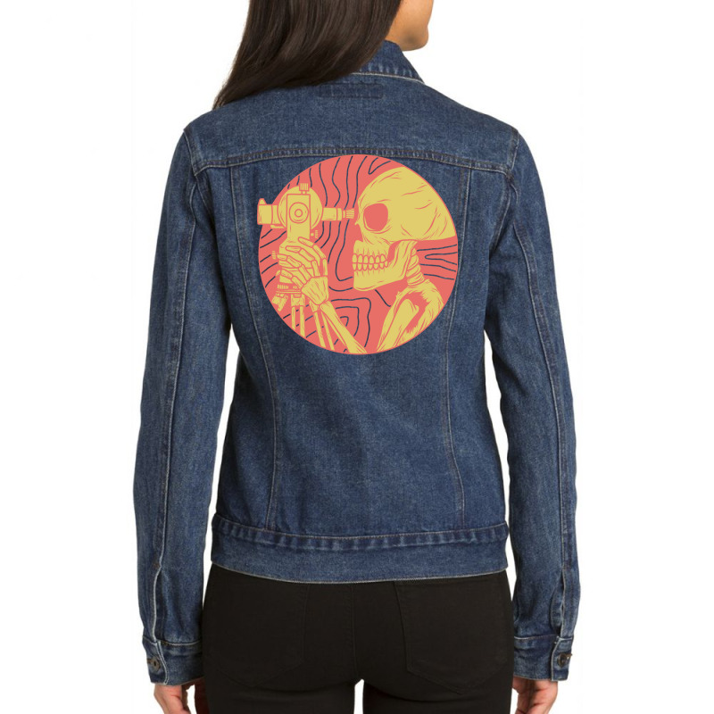 The Surveyor Boy Ladies Denim Jacket by roscijjou4 | Artistshot