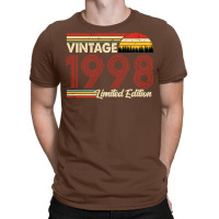 Vintage 1998 Birthday  Limited Edition 1998 Birthd T-shirt | Artistshot