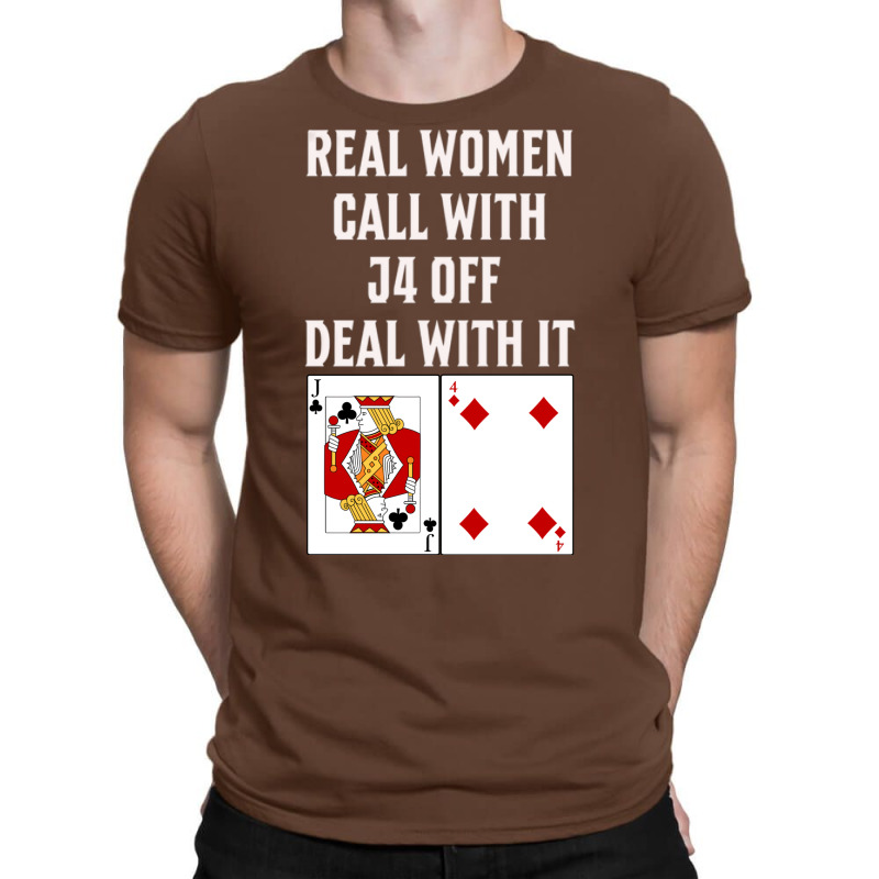 Real Women Call With J4 Off Deal With It Trending T-shirt | Artistshot