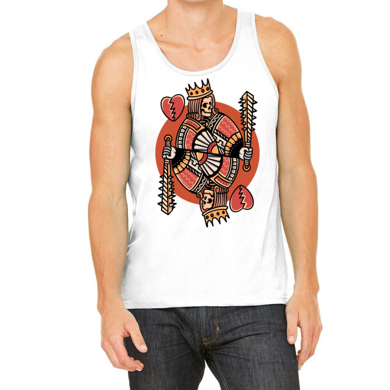 King Heart Breaker Blue Tank Top | Artistshot