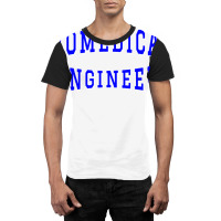 Biomedical Engineer In Blue Color Text Stars Graphic T-shirt | Artistshot