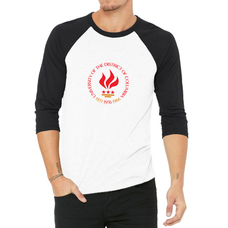 University Of The District Of Columbia 3/4 Sleeve Shirt by tonyleo | Artistshot