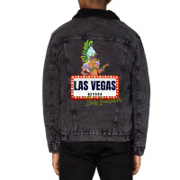 Las Vegas This Summer Cute Unisex Sherpa-lined Denim Jacket | Artistshot