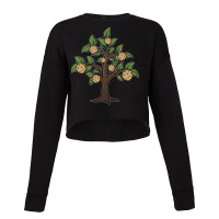 Cookie Tree Girl Cropped Sweater | Artistshot