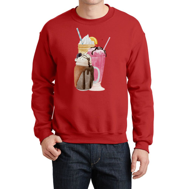 Milkshakes Summer Aesthetic Crewneck Sweatshirt | Artistshot