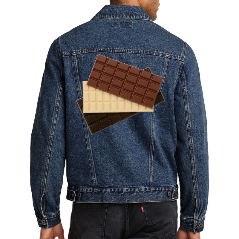 Chocolate Trending Travel Men Denim Jacket | Artistshot