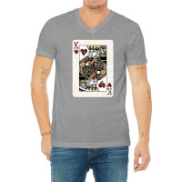 King Of Hearts Nature V-neck Tee | Artistshot