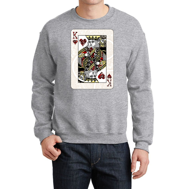 King Of Hearts Nature Crewneck Sweatshirt | Artistshot