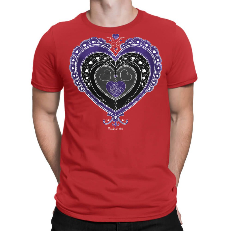 Delicate Ace Of Hearts Girl T-shirt | Artistshot