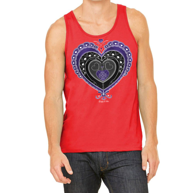 Delicate Ace Of Hearts Girl Tank Top | Artistshot