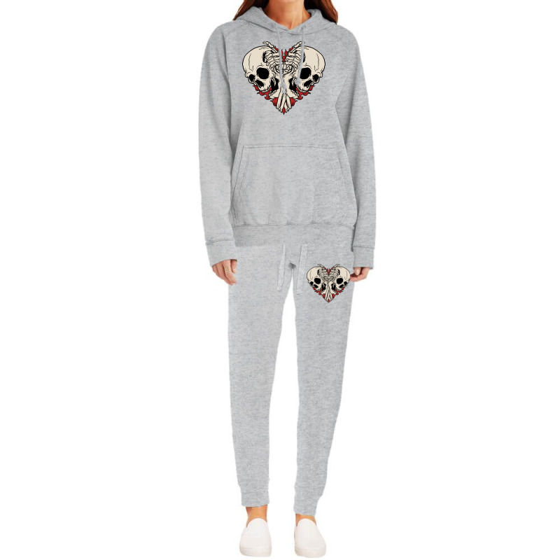 Skull Hearts Stars Hoodie & Jogger Set | Artistshot