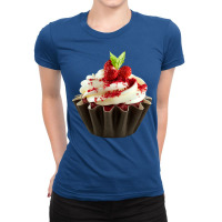 My Favorite Muffin Red Ladies Fitted T-shirt | Artistshot