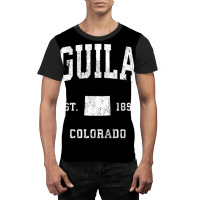 Aguilar Colorado Co Vintage Athletic Sports Design Graphic T-shirt | Artistshot