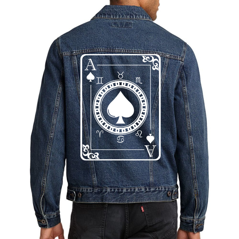 Playing Cards Summer Men Denim Jacket | Artistshot