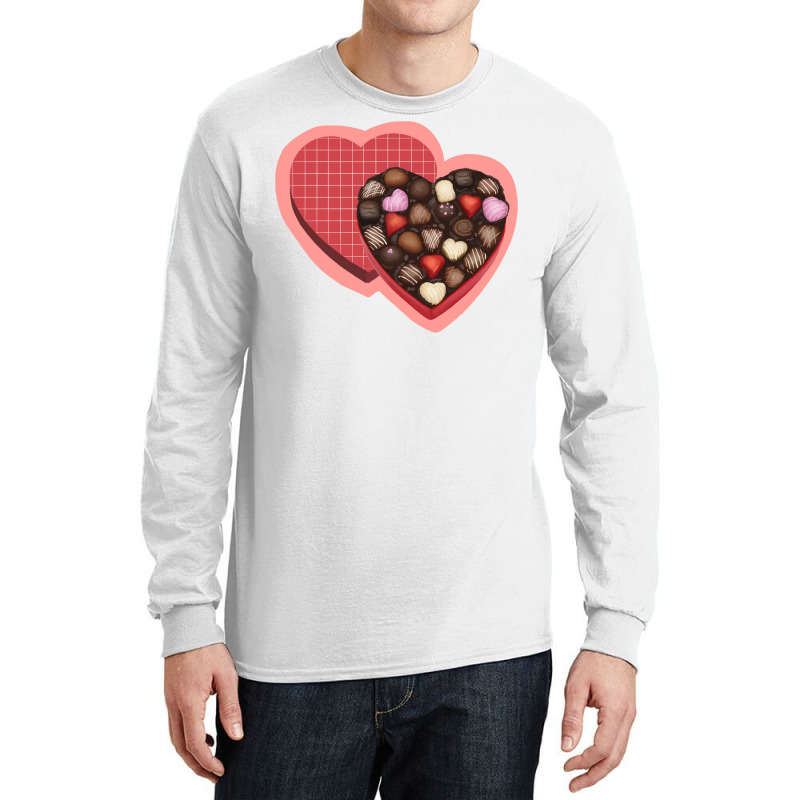 Valentines Day Stars Long Sleeve Shirts by leixochairih | Artistshot