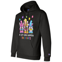 Gnome Easter Christian A Lot Can Happen In 3 Days Champion Hoodie | Artistshot