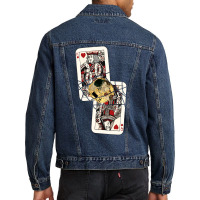 The Kiss Yellow Men Denim Jacket | Artistshot