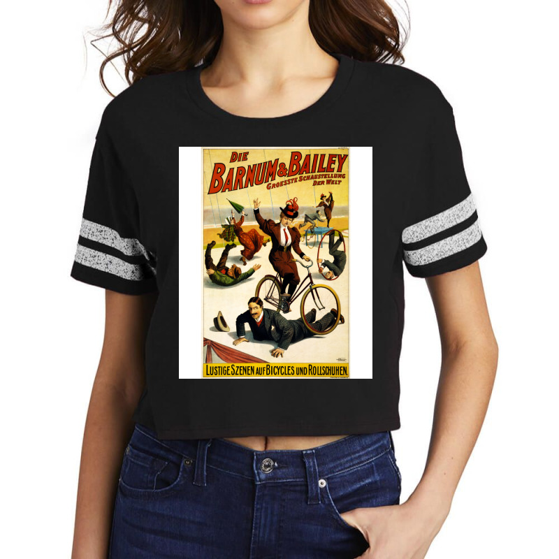 Circus Love Scorecard Crop Tee by kaprikjhete | Artistshot