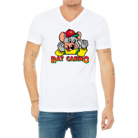 Rat Casino Summer V-neck Tee | Artistshot