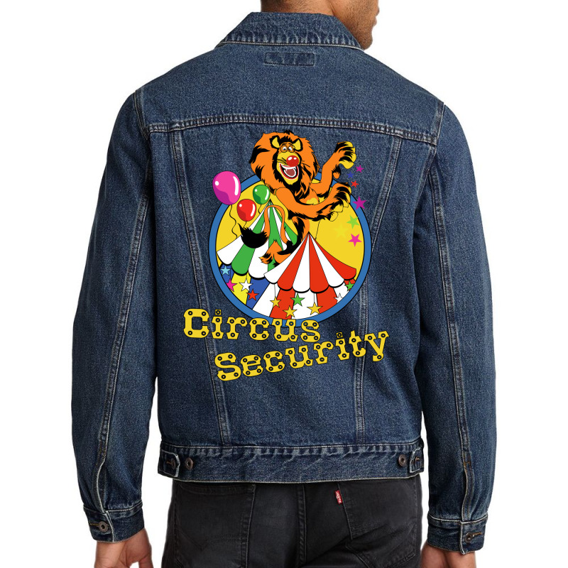 Circus Security Aesthetic Men Denim Jacket | Artistshot