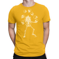 Skull Juggling Skeleton Funny T-shirt | Artistshot