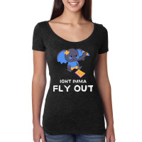 Ight Imma Fly Out Hippie Women's Triblend Scoop T-shirt | Artistshot