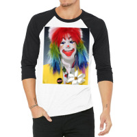 Smiling Clown Vintage 3/4 Sleeve Shirt | Artistshot