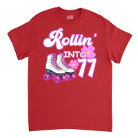 Rollin Into 11 Roller Skating 11th Birthday Nature Classic T-shirt | Artistshot