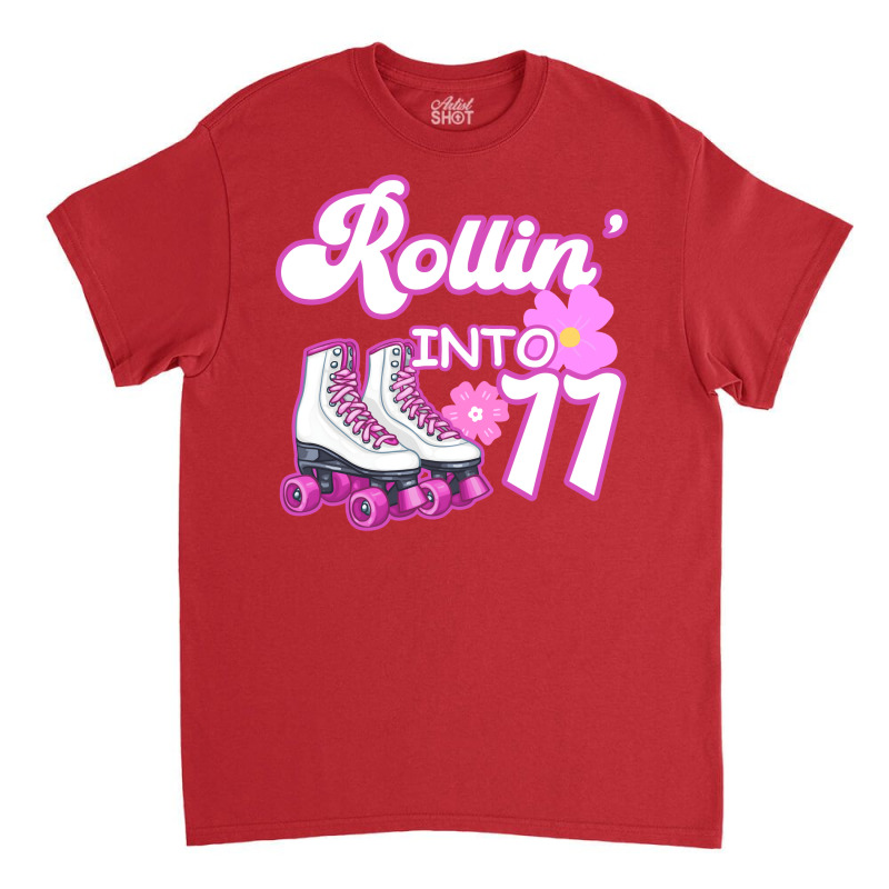 Rollin Into 11 Roller Skating 11th Birthday Nature Classic T-shirt by dherarguberax | Artistshot