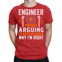 Engineer Engineering Profession Mechanical Gift Re T-shirt | Artistshot