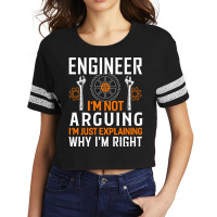 Engineer Engineering Profession Mechanical Gift Re Scorecard Crop Tee | Artistshot