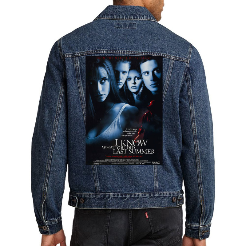 Movie Poster I Know What You Did Last Summer Men Denim Jacket | Artistshot