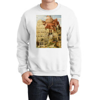 Pieter Bruegel Tower Of Babel Crewneck Sweatshirt | Artistshot