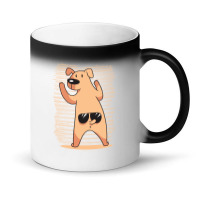 Dog Tail Glasses Magic Mug | Artistshot