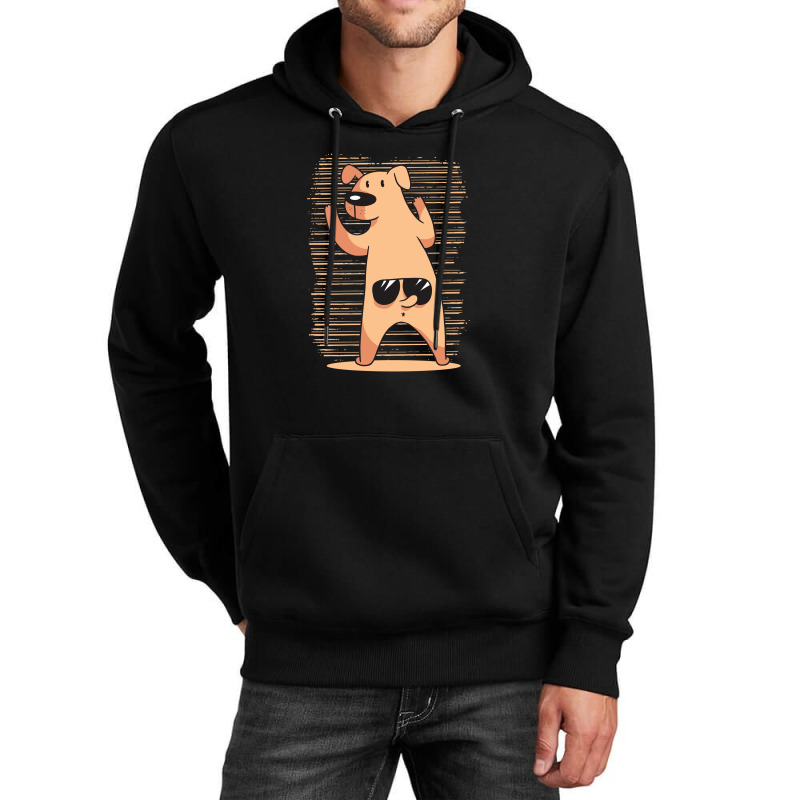 Dog Tail Glasses Unisex Hoodie | Artistshot