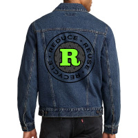 3r Green Planet Men Denim Jacket | Artistshot