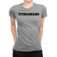 Tate Langdon's Normal People Scare Me Shirt Ladies Fitted T-shirt | Artistshot