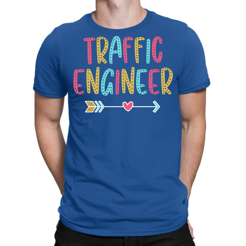 Traffic Engineer Fun Casual Boho Design T-Shirt by irnatyselgej | Artistshot