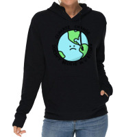 Climate Change Doesnt Believe In U 70s Lightweight Hoodie | Artistshot