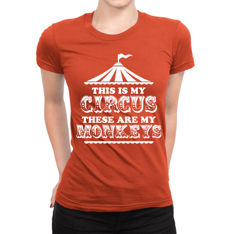 This Is My Circus These Are My Monkeys Boy Hipster Ladies Fitted T-Shirt by miryezeibeq | Artistshot