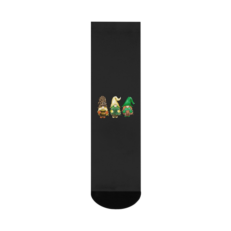 St Patricks Day Gnomes Crew Socks | Artistshot