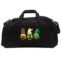 St Patricks Day Gnomes Active Duffel | Artistshot