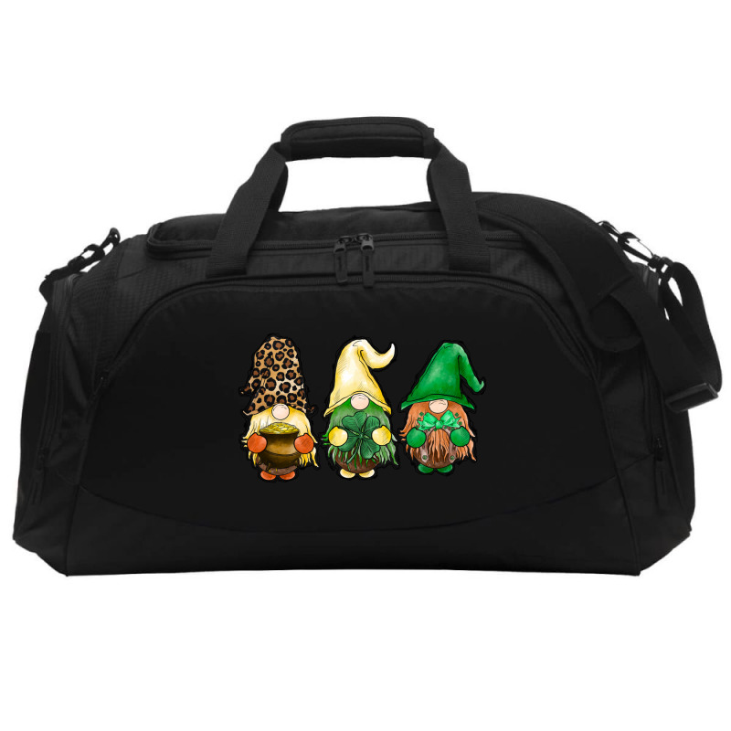 St Patricks Day Gnomes Active Duffel | Artistshot