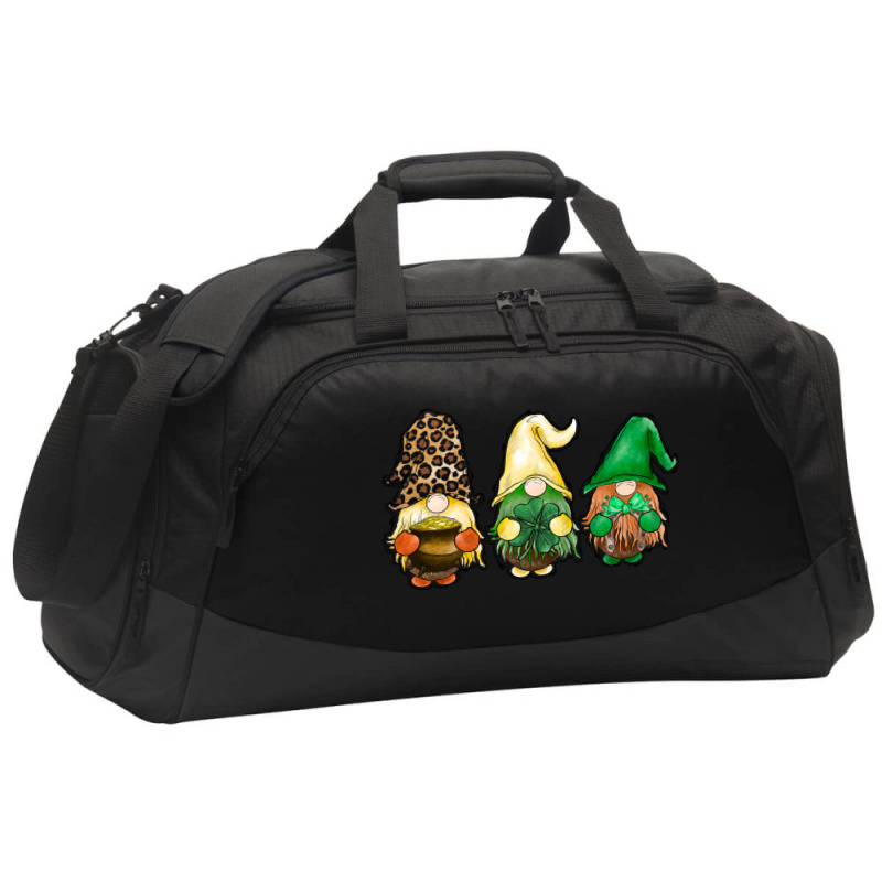 St Patricks Day Gnomes Active Duffel | Artistshot