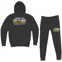 Almost A Civil Engineer Future Civil Engineer Engi Hoodie & Jogger Set | Artistshot