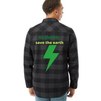 Environmental Awareness Design In Support Of Clima Flannel Shirt | Artistshot