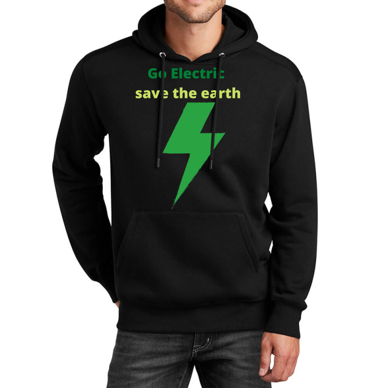 Environmental Awareness Design In Support Of Clima Unisex Hoodie by manicklasturr | Artistshot